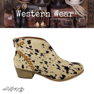 Naughty Monkey Women's All Roads Stitched Booties